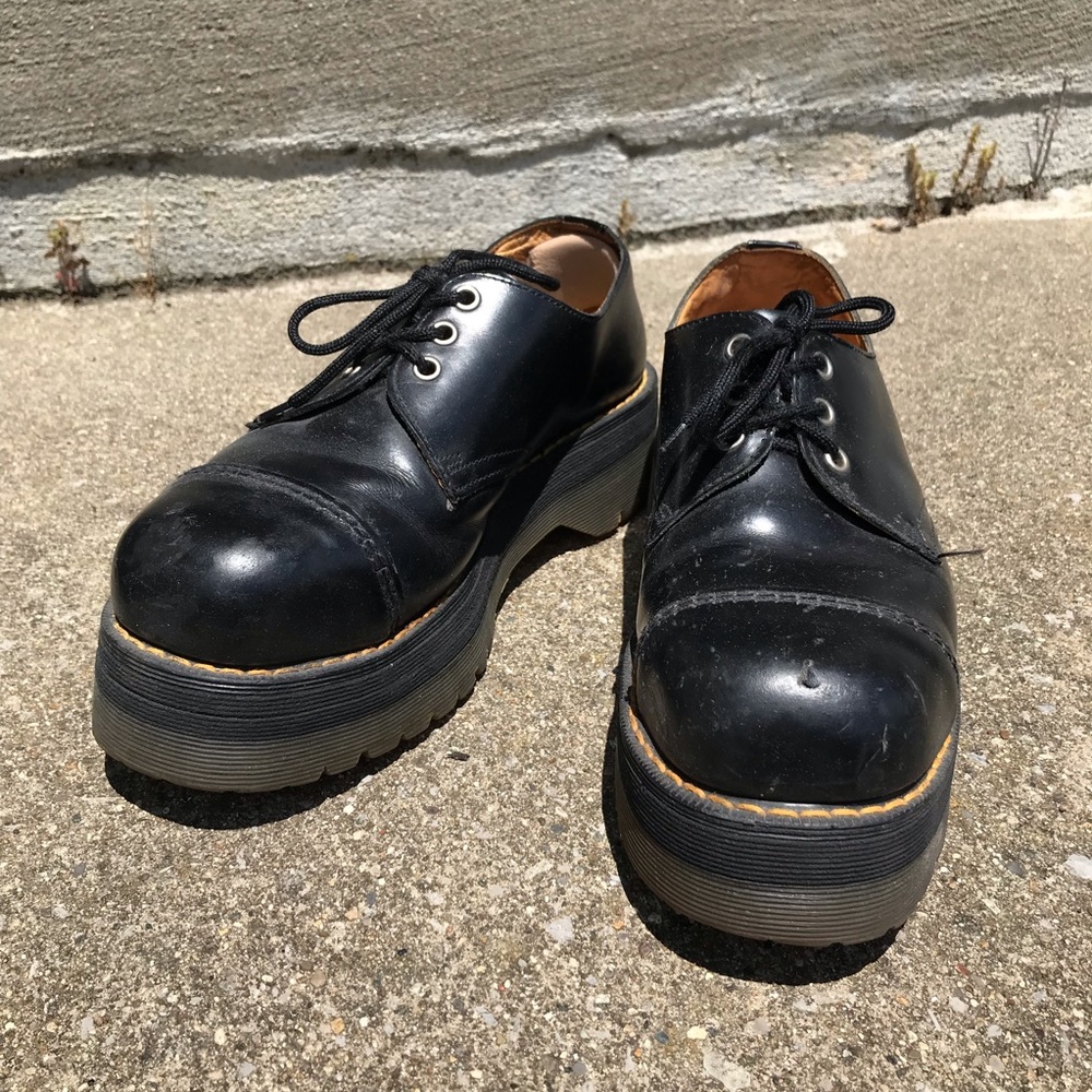 Dr Martens MIE Crazy Bomb Platform Oxford UK 6
